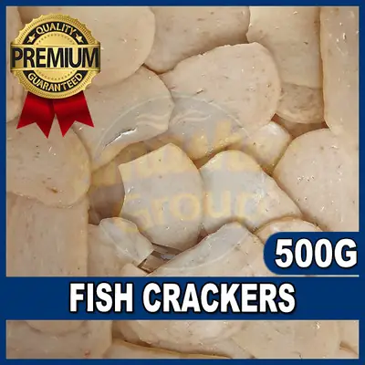 Istimewa Keropok Ikan Indonesia | Fish Crackers Smasher Seafood | 鱼饼 50g / 500g
