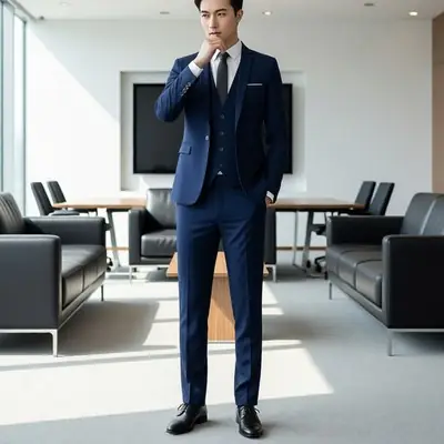 Ready Stock Man Suit Wedding Suit Kot Baju Kawin Baju Kot Jaket Lelaki Korporat Suit Coat Blazer