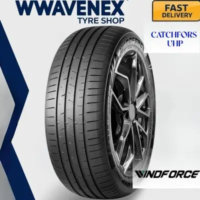 WINDFORCE tayar tire tyre catchfors UHP 195/45-15,205/50-15,205/40-17,245/40-17,255/40-17,215/35-18,215/45-18,215/55-18,