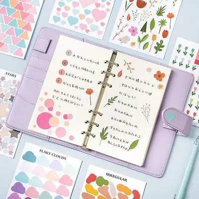 Decorative Paper Scrapbook Journal Adhesive Sticker