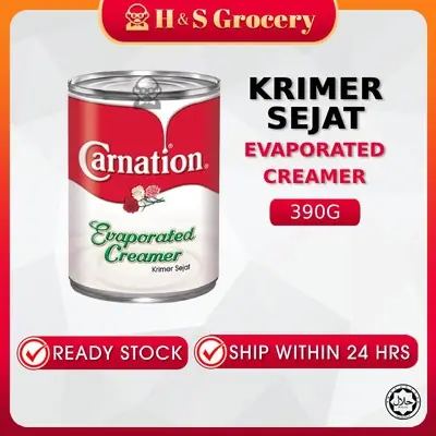 Carnation Krimer Sejat / Susu Cair / Eva porated Creamer [Halal] [READY STOCK]