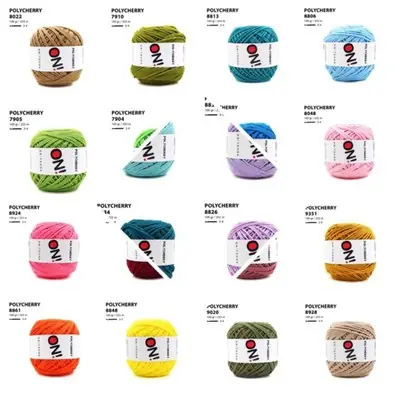Onitsuga POLYCHERRY Knitting Yarn (Poly Cherry Yarn)