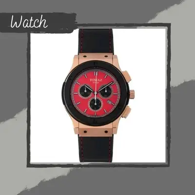[Ready stock]Tomaz original TQ008 swiss movt super rare rosegold/black/red jam tomaz