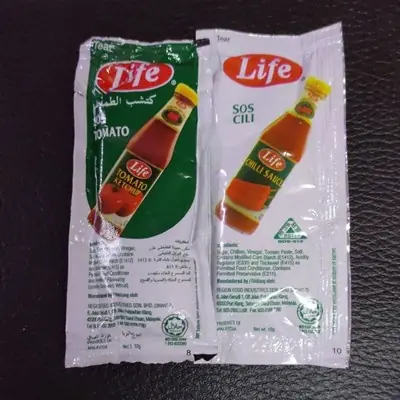 Sos Paket / Sachet Sauce (Cili dan Tomato)