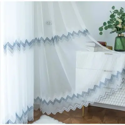 @Ready & Custom Made Curtain Sheer in French Pleat Hook & Eyelet Ring(Tingkap,Pintu Bilik & Sliding Door)