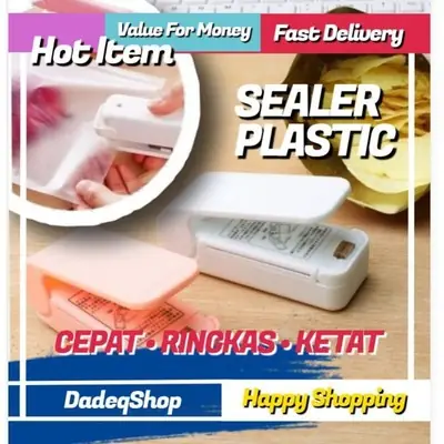 [Ready Stock] Pemanas Gam Plastik Dari Dimasuki Angin Semut Lipas Cicak Buat Makanan Rosak / Sealer Plastic