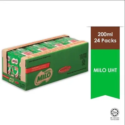 1 Pcs Air Kotak Milo 200ml