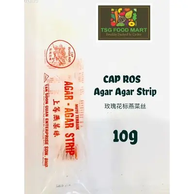 CAP ROS AGAR AGAR STRIP (JELLY STRIP上等燕菜)