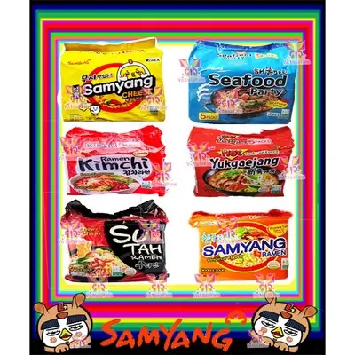 SAMYANG HALAL SOUP KIMCHI / MUSHROOM / SUTAH / ORIGINAL / CHEESE SOUP (1BEG*600g)