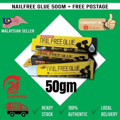 Strong Wall Glue - Gam Dinding Kuat 50gm Nail Free Glue Sealant Adhesive Gam Kuat Deco Rumah Gam Dinding Silicone Glue