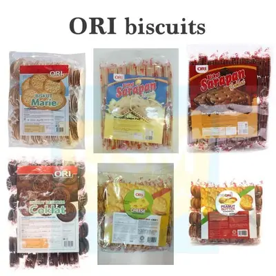 ORI Biscuits (Assorted Flavour) marrie / lemon / chocolate / cheese / peanut butter /susu
