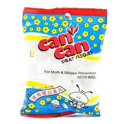 Can Can Moth Ball/ Ubat Gegat 130 Gram