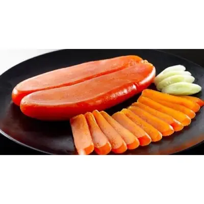【Ready Stock】正宗来自台湾野生烏魚子 Taiwan Wuyuzi Bottarga Karasumi Caviar (Black Mullet Roe) 100g-/+