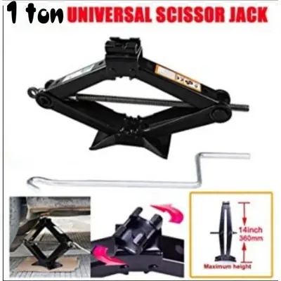 set jack kereta jack tayar kereta-emergency car tyre puncture 1 ton untuk kereta myvi,viva,axia,kelisa,kenari,new saga