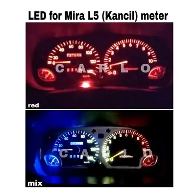 LED for Mira L5 (Perodua Kancil) meter/aircond panel