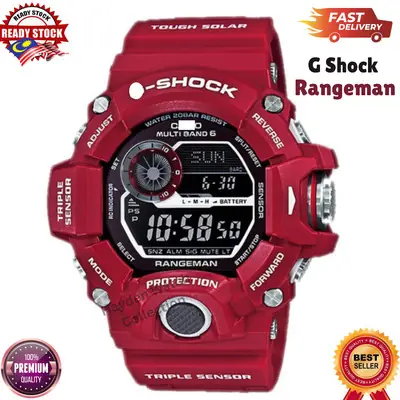 Rangeman Gw9400 G Shock Compass Autolight Durable Digital watch Ready Stock