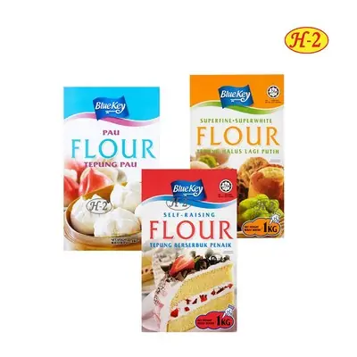 Blue Key Self-Raising Flour - Cake/Pau Flour (1kg)