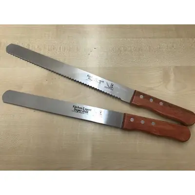 BK-55 Kitchen Cake Bread Knife / Pisau Roti Kek (Jagged/Gigi or Non-jagged/Tak Bergigi) 10/12
