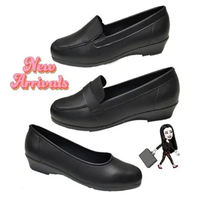 Ladies Formal Shoes / Kasut Formal Perempuan / Kasut Pejabat Wanita / Kasut Pelajar Kolej Perempuan / Kasut Hitam