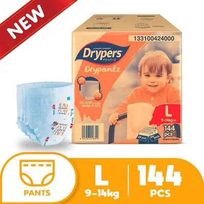 🔥HOT ITEM 🔥 Jumpo pack drypers pants L size 3pack in 1 box