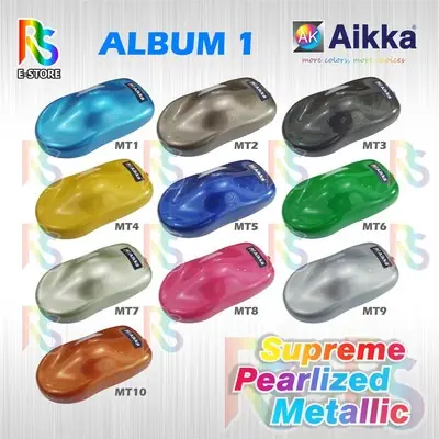 AIKKA Supreme Metallic (Album 1) / Special Color 2020 / Warna Baru 2020