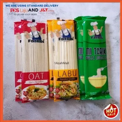 Fatboi Mee Tarik Lulus Diet Gandum Oat Labu/ Diet Original Wheat Oat Pumpkin Noodle