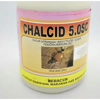HEXTAR Chalcid 5.0 SC Termite Control Solution ODOURLESS [Ubat Anai-Anai / Racun Serangga TIADA BAU] 250ml
