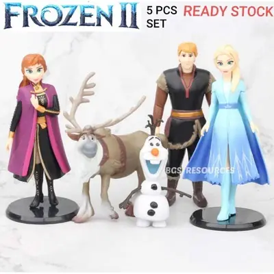 DISNEY FROZEN ELSA FIGURES BIG PRINCESS ELSA ANNA TOY ELSA DOLL PVC FIGURE AS CAKE TOPPER TOYS