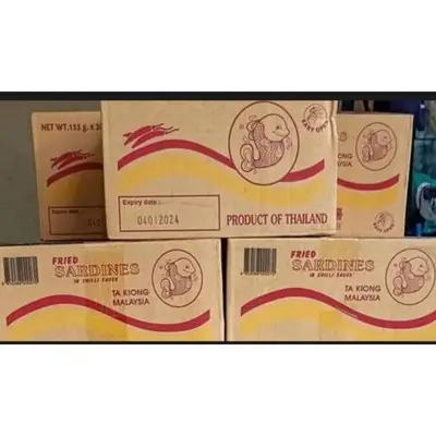 Borneo Smiling fish sardin sarawak(Ready stock johor)