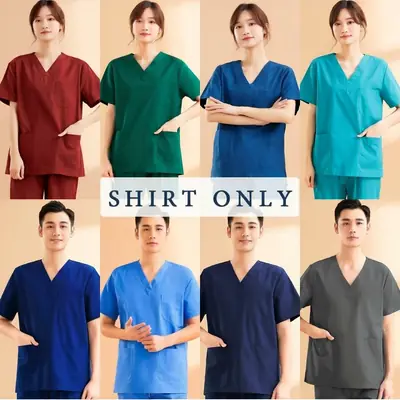New Arrivalscrub Suitready Stocktawaran Khas Baju Putih Lengan Panjang Doktor Lelaki dan Wanita