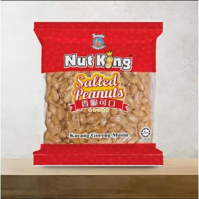 Nut King Salted Peanuts / Coated Peanuts 500GM