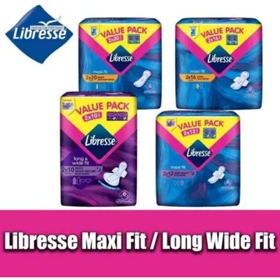 Libresse Maxi Fit Maxi Biru Wingsnonwings