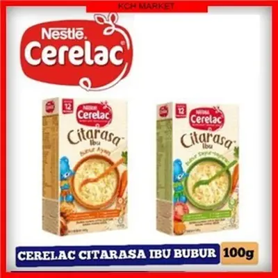 NESTLE CERELAC CITARASA IBU BUBUR AYAM/BUBUR SAYUR-SAYURAN 100G