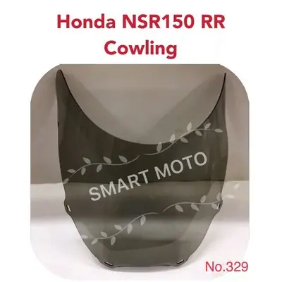 Visor Head Cowling Honda NSR150 RR NSR 150 RR NSR150RR NSR150-RR Visor Windshield Cowling Cermin Depan Smoke Tinted