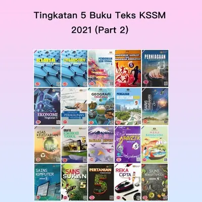 【New Format 2021】 Buku Teks Tingkatan 5 KSSM 2021 - Form 5 Textbook Part 2