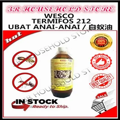 WESCO TERMIFOS 212 / RACUN ANAI-ANAI / 杀白蚂蚁剂 / Termiticide Chemicide Insecticide ( UBAT Anai-Anai) / 白蚁油 / TERMITES