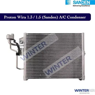 • Proton Wira 1.3 / 1.5 (Sanden System) • Air Cond Condenser (New) • Winter Air •