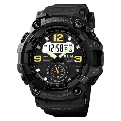 Tissot Watchjam Tangan Lelaki Bum Equipment Japan Lcd Chronograph Watch Timer Dual Time Alarm El
