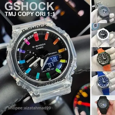 In Stock Gshock Tmj GA2100 Jam Paling Latest Full Set Colours