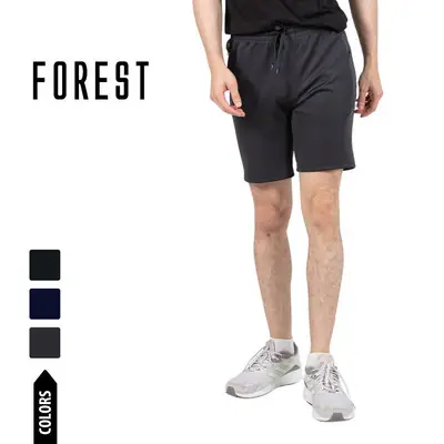 Forest Seluar Pendek Lelaki | Forest Stretchable Casual Short Pants Men - 65771