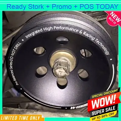 Balancing Engine Performance Part Pcs Set Works Engineering Light Weight Crank Pulley Toyota Vios Ncp93 Wish GT86 Brz