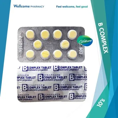 Dyna Vitamin B Complex Tablet - 10's