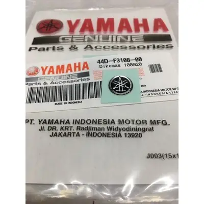 Yamaha NVX Emblem Meter (Silver) 100% Original Indonesia 🇮🇩