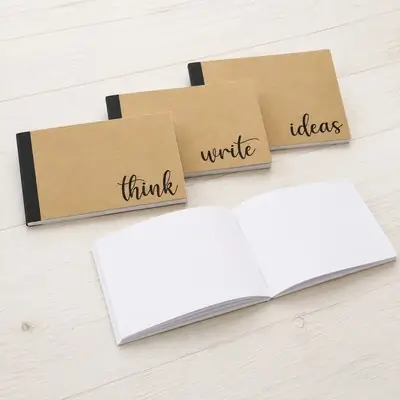100pgs Pocket Notebook / Notes / Buku Nota Poket Blank A7
