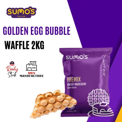 Sumo's Golden Egg Bubble Premix Flour 2kgs Halal