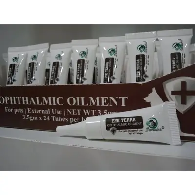 Swache Eye Terra Opthalamic Oinment Eye Drop Cat Dog 35g