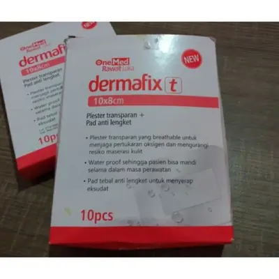 Dermafix Plaster Transparent 10x8