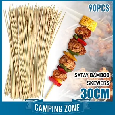 Ready Stock Lidi Satay Panjang 25cm10inches 500gpack