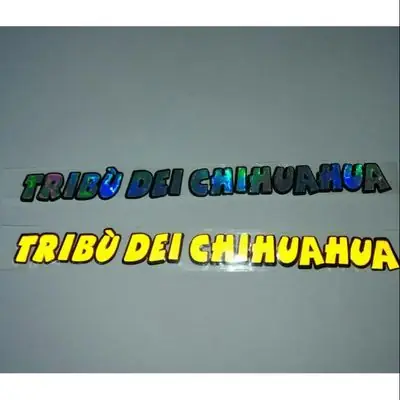 Cutting Sticker Tribu Dei Chihuahua Helmet Visor Glass Helem a Arai Ink Agv Nolan Nhk Kyt Zeus