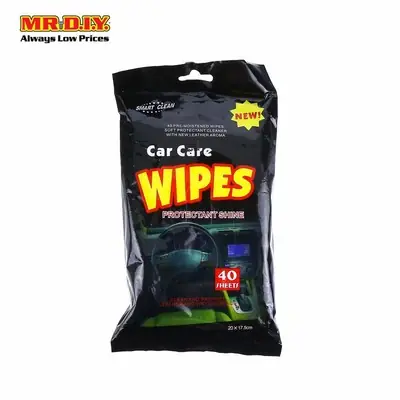 Perhatian Kereta Smart Clean Car Care Wipes Wet Tissue